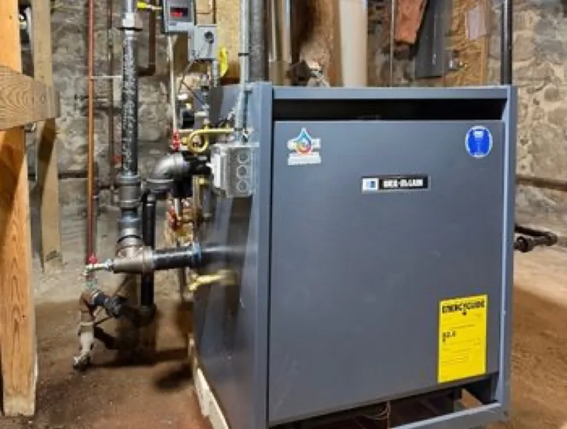 Steam boiler service and repair